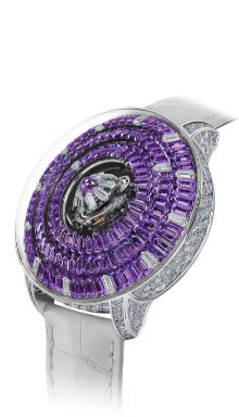 Jacob & Co Replica watch the mystery tourbillon 44mm AMETHYST SN810.30.AB.UB.A